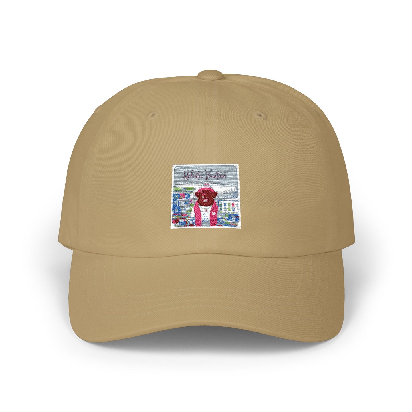 Honor your vocation Dad Cap — Festive Snow Globe Santa Design Holiday Baseball Hat