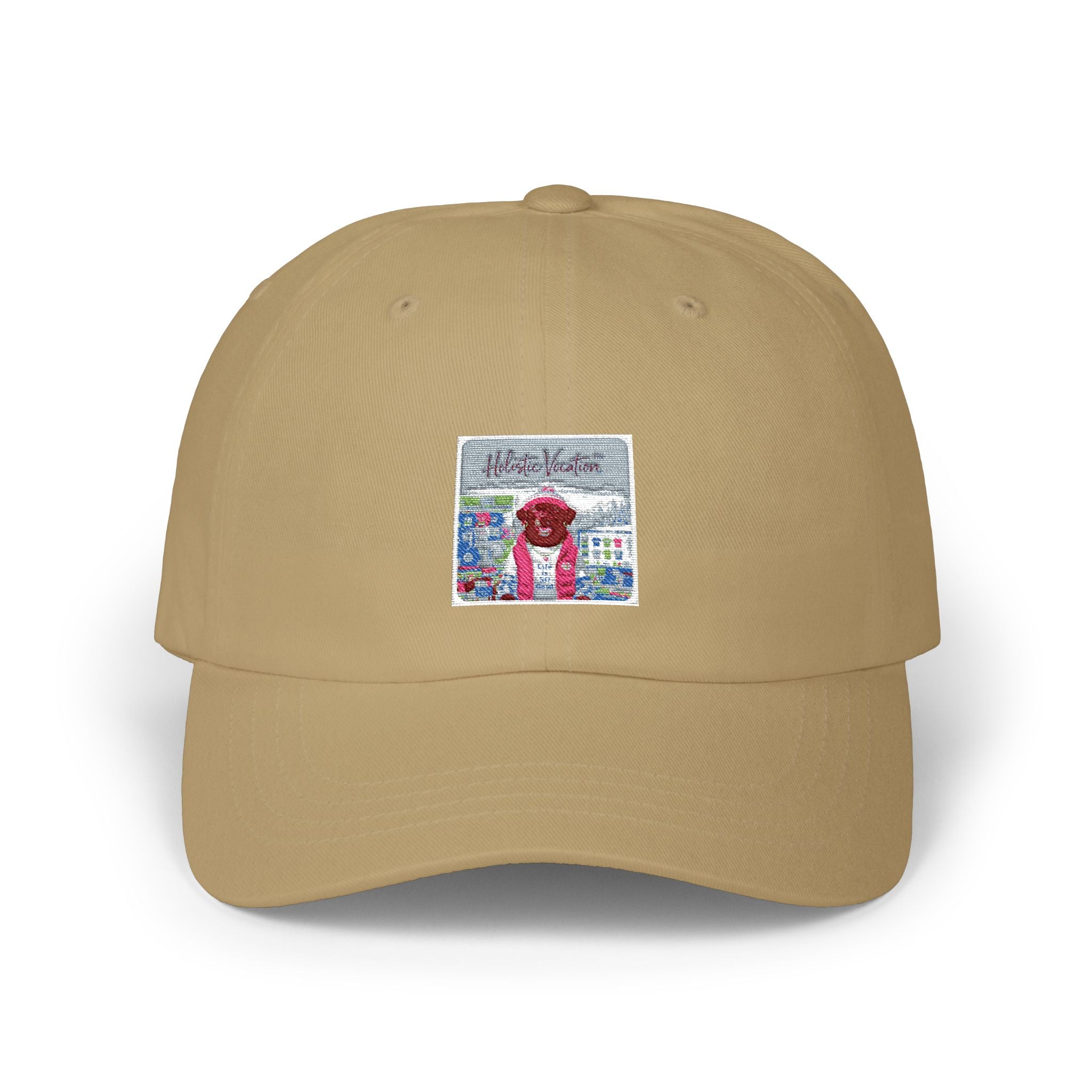 Honor your vocation Dad Cap — Festive Snow Globe Santa Design Holiday Baseball Hat