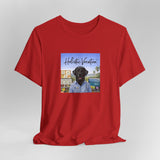 Holistic Vocation T-Shirt — Black Labrador Beach Portrait Tee