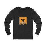 Honor your vocation Long Sleeve Tee — Cute Pug Yoga Graphic Everydaysic C Shirt