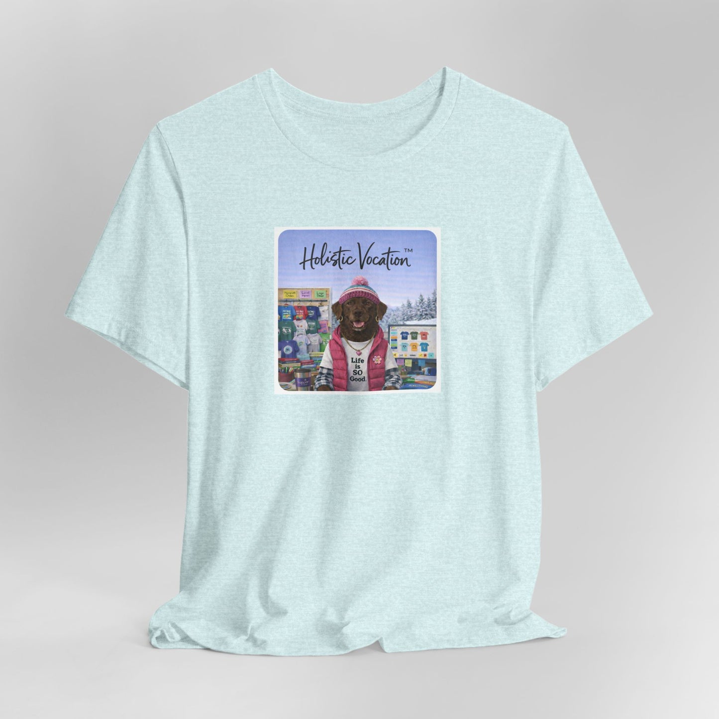 Honor your vocation Dog Vacation T-Shirt — Retro Dog Graphic Tee