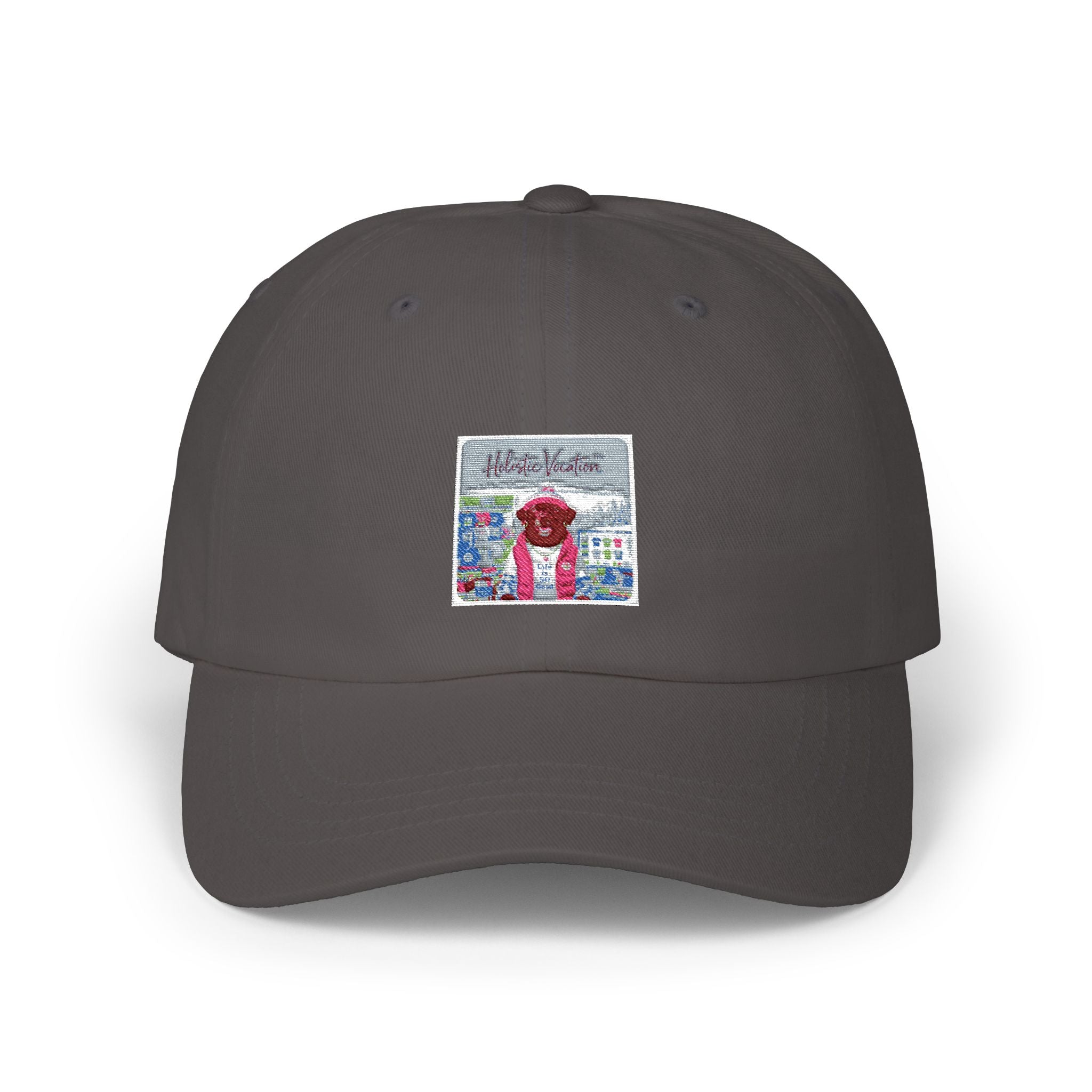 Honor your vocation Dad Cap — Festive Snow Globe Santa Design Holiday Baseball Hat
