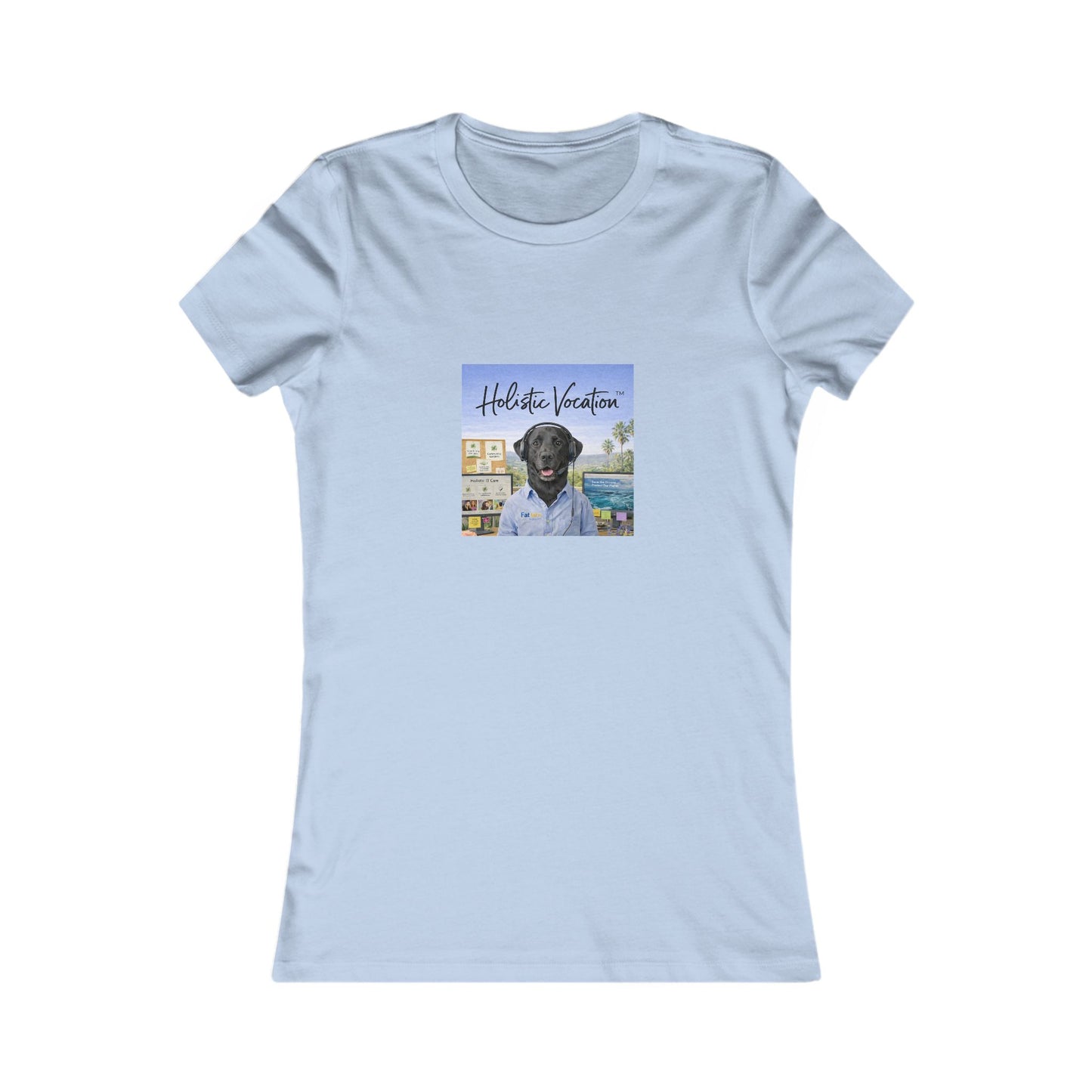 Women's Tee — 'Historic Vocation' Scenic Dog Graphic Shirt