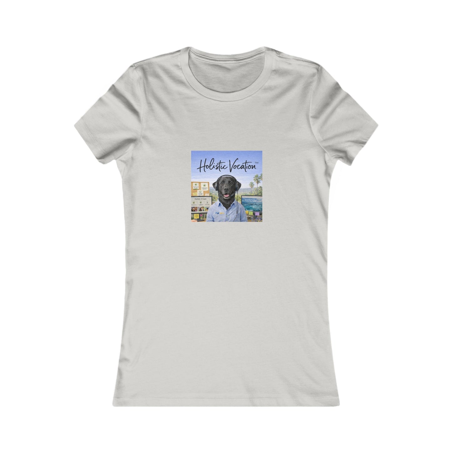 Women's Tee — 'Historic Vocation' Scenic Dog Graphic Shirt
