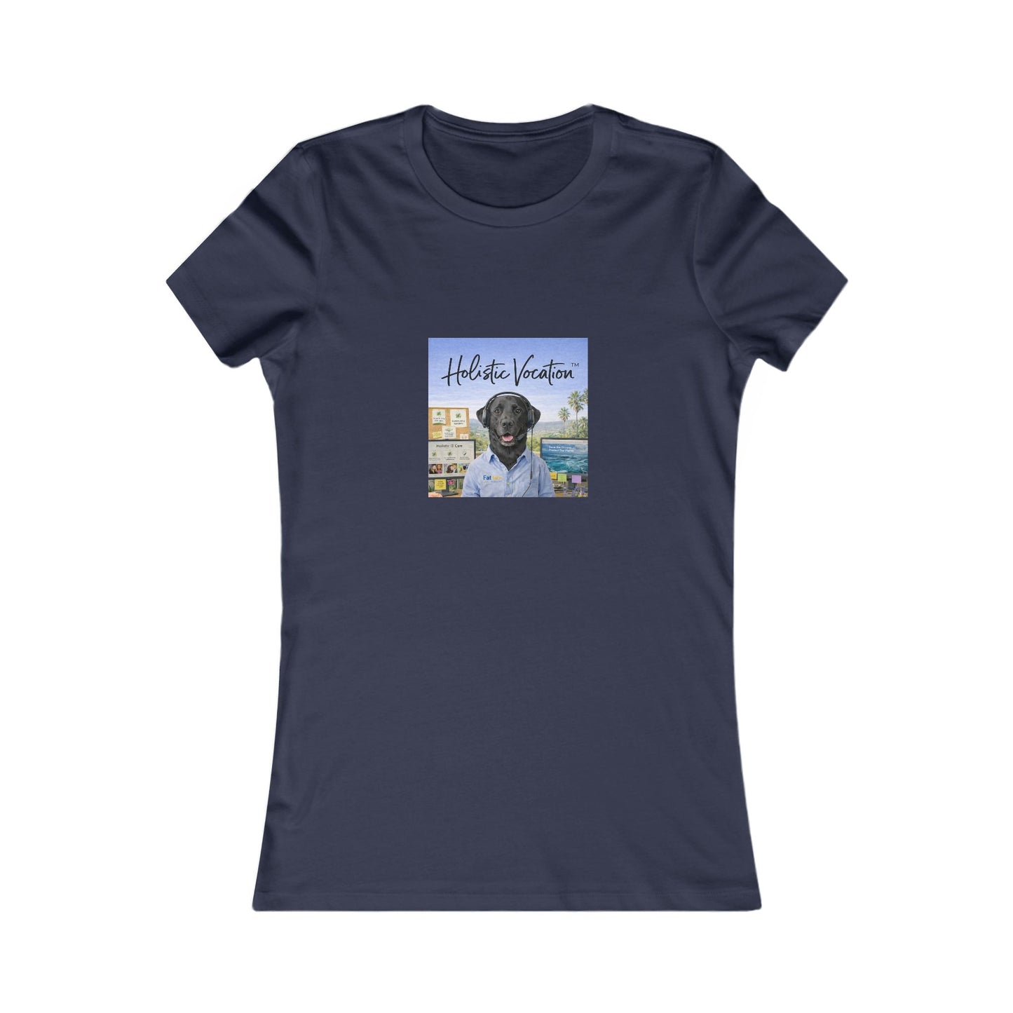 Women's Tee — 'Historic Vocation' Scenic Dog Graphic Shirt