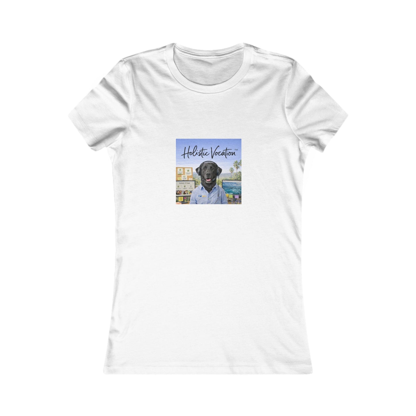 Women's Tee — 'Historic Vocation' Scenic Dog Graphic Shirt