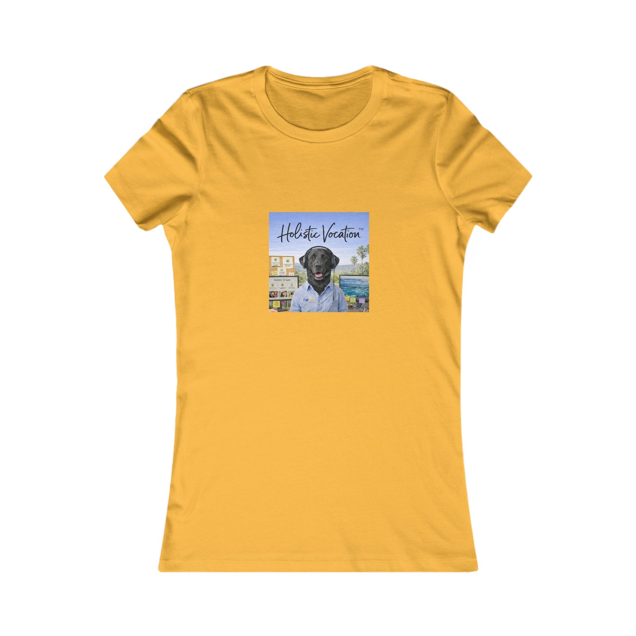 Women's Tee — 'Historic Vocation' Scenic Dog Graphic Shirt