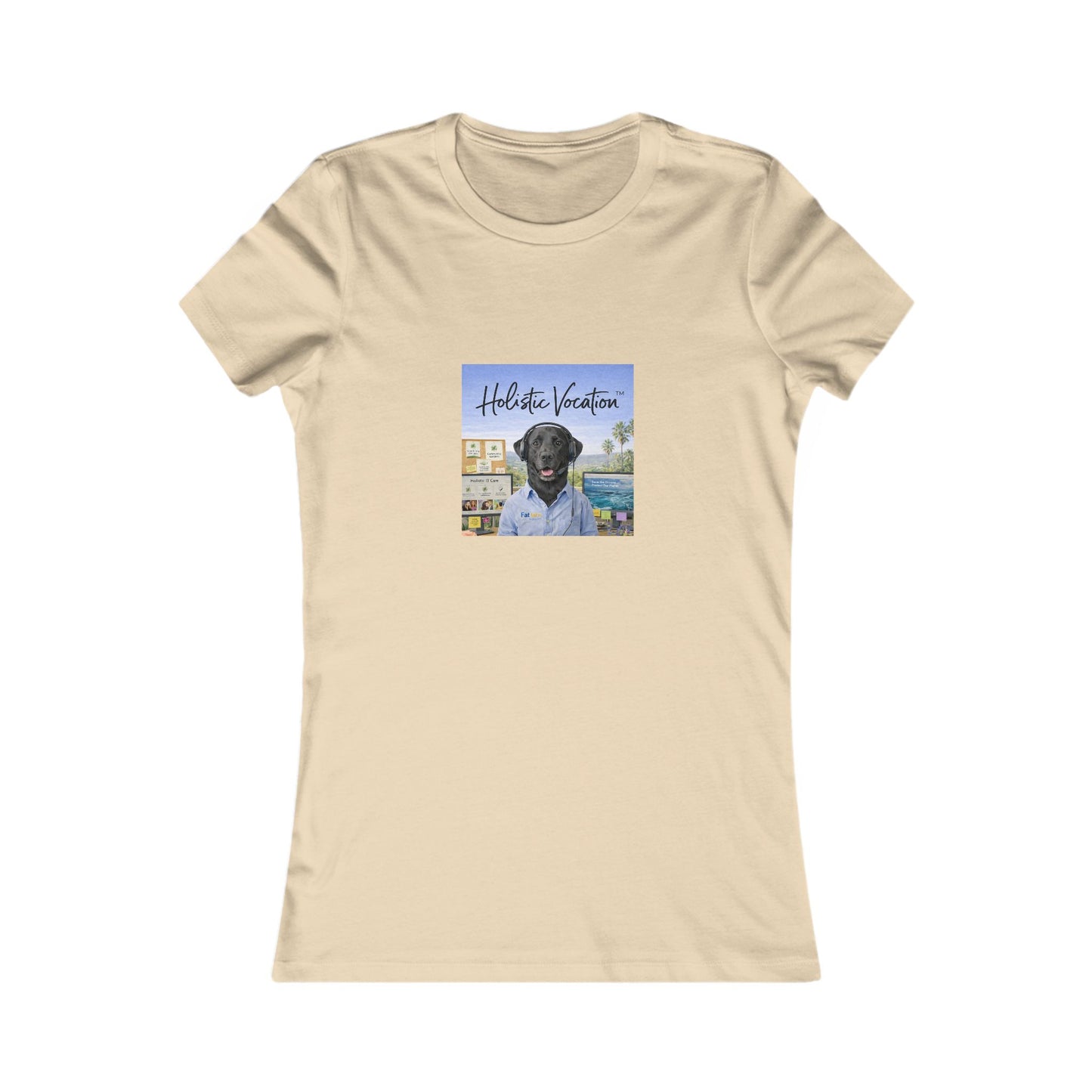 Women's Tee — 'Historic Vocation' Scenic Dog Graphic Shirt