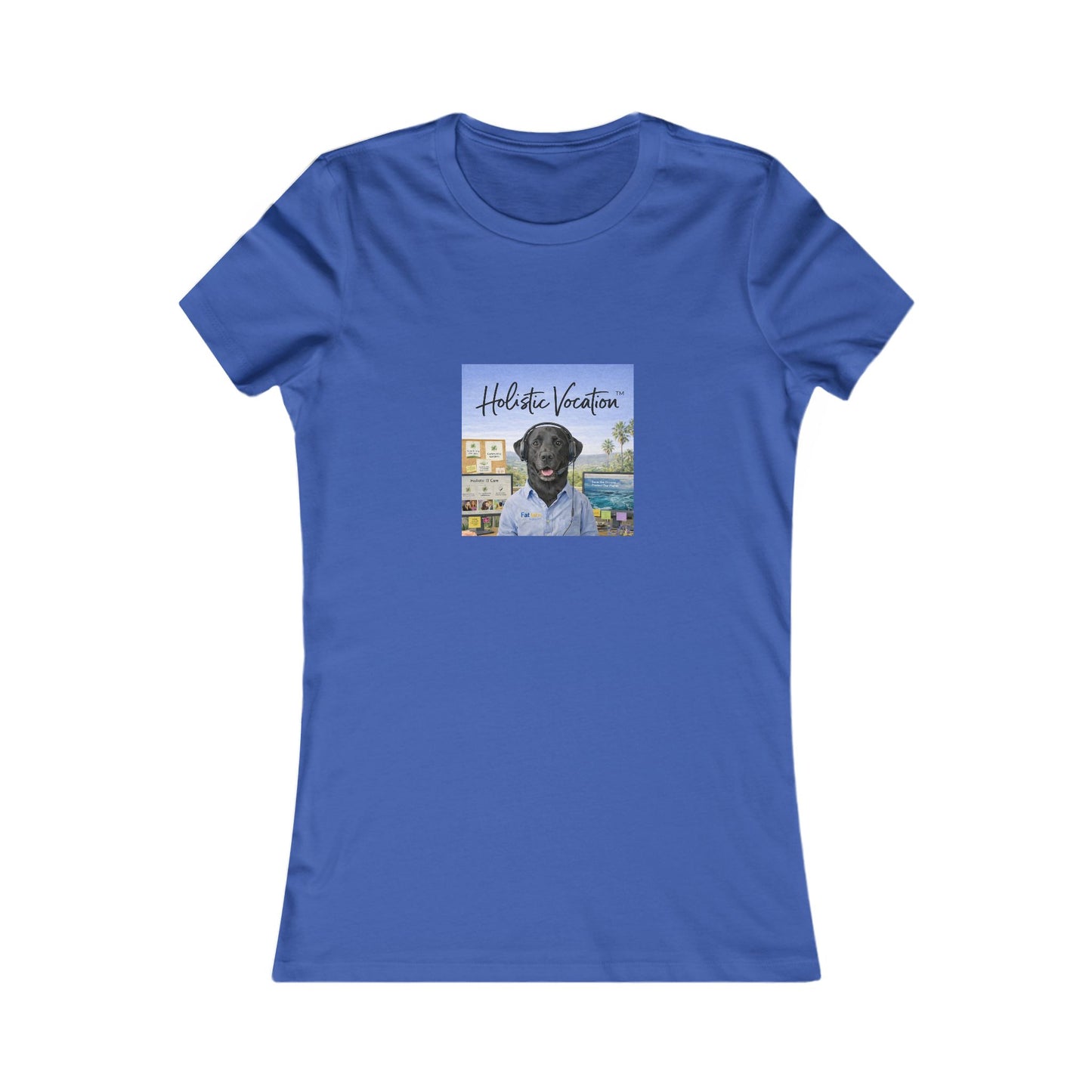 Women's Tee — 'Historic Vocation' Scenic Dog Graphic Shirt