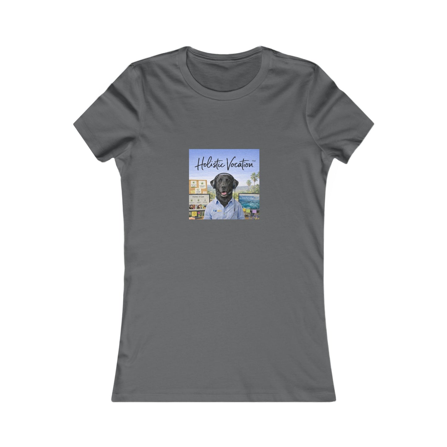 Women's Tee — 'Historic Vocation' Scenic Dog Graphic Shirt