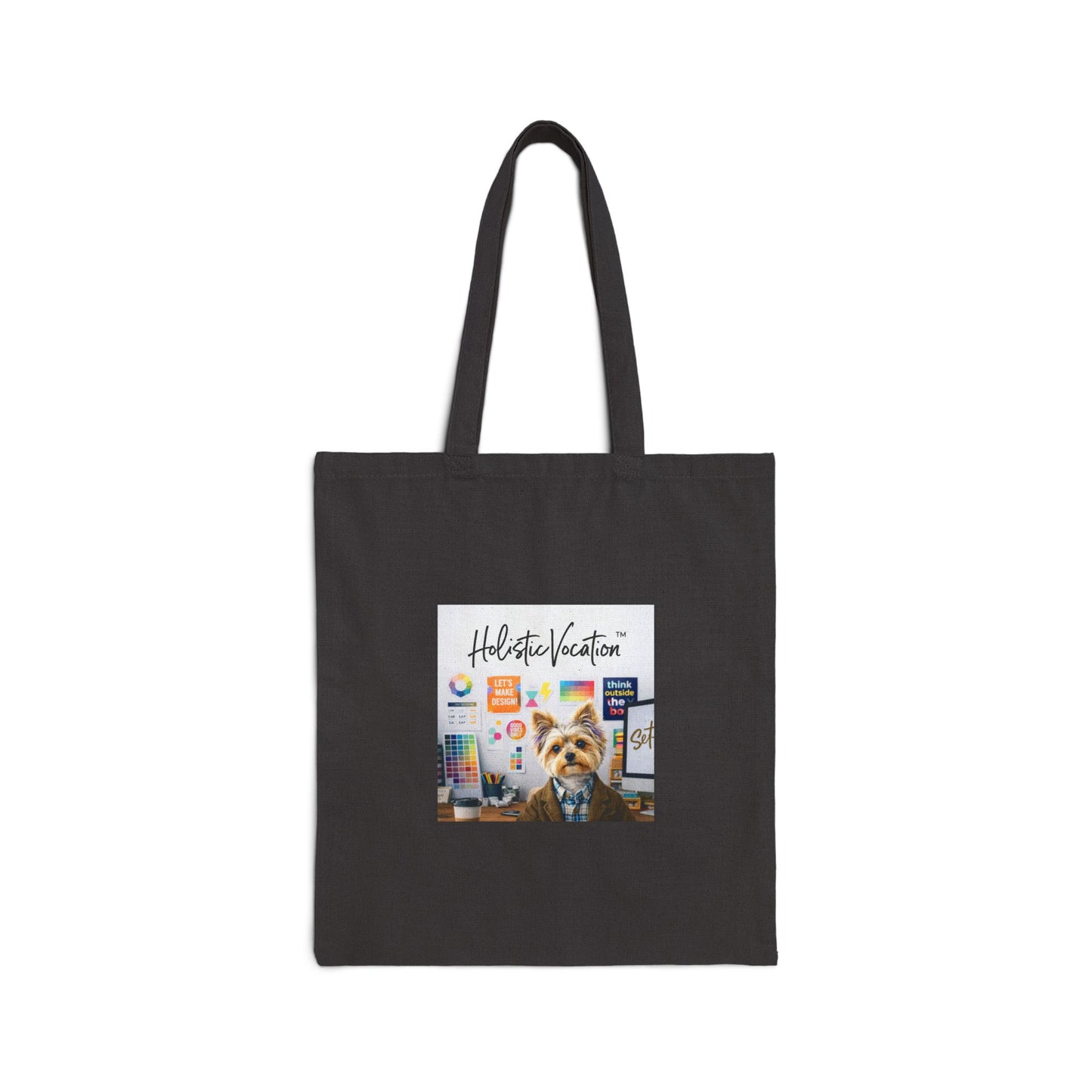 Honor your vocation Tote Bag — Cute Dog Travel Canvas Tote