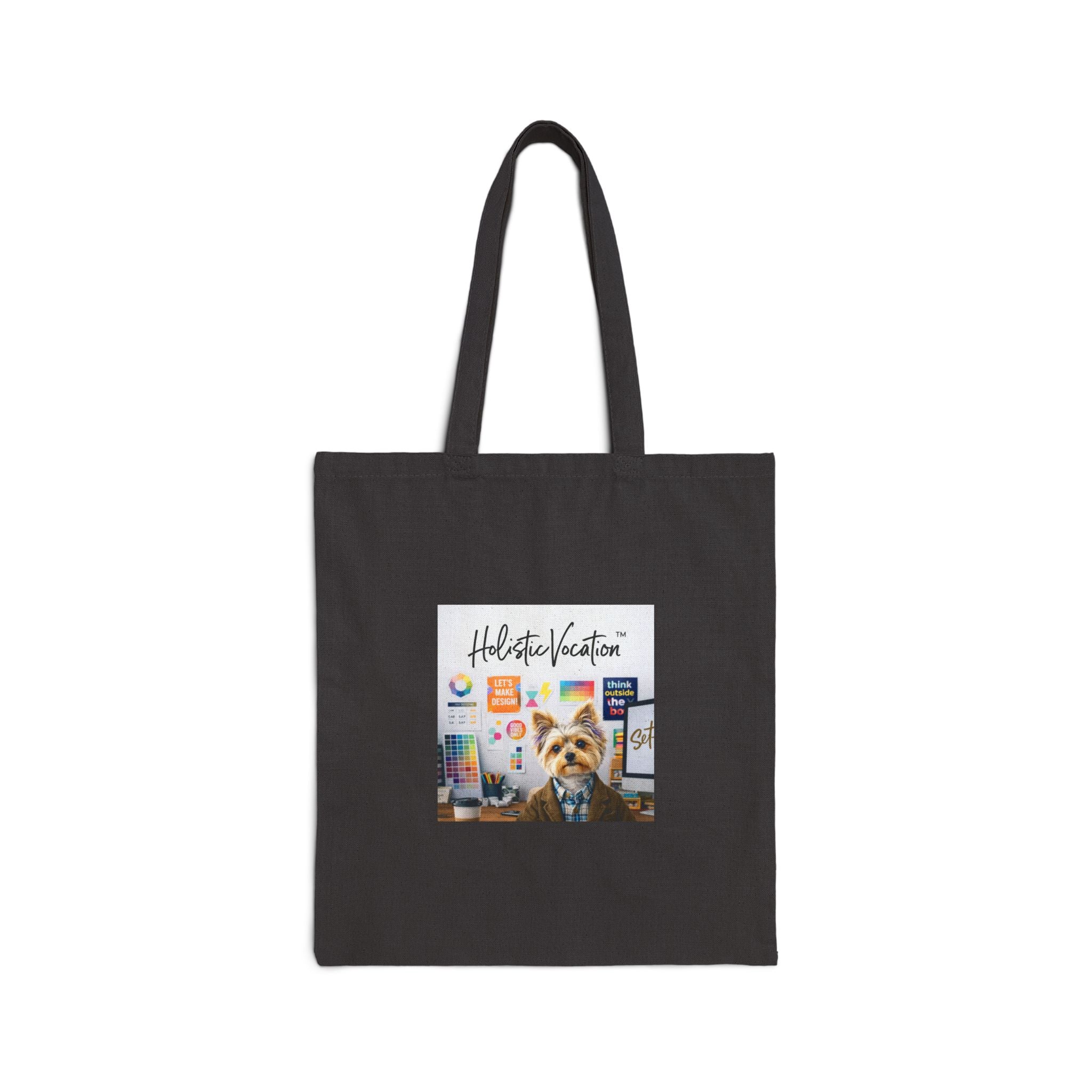 Honor your vocation Tote Bag — Cute Dog Travel Canvas Tote
