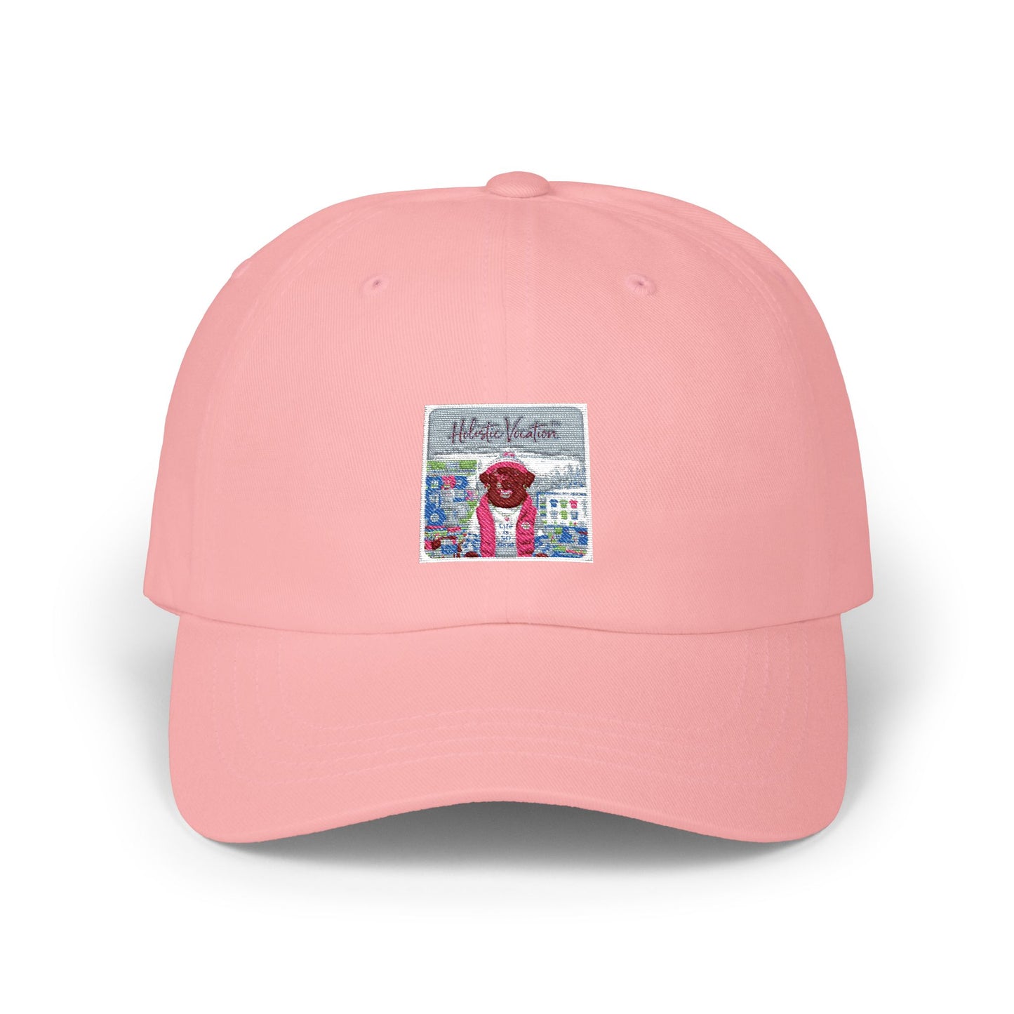 Honor your vocation Dad Cap — Festive Snow Globe Santa Design Holiday Baseball Hat