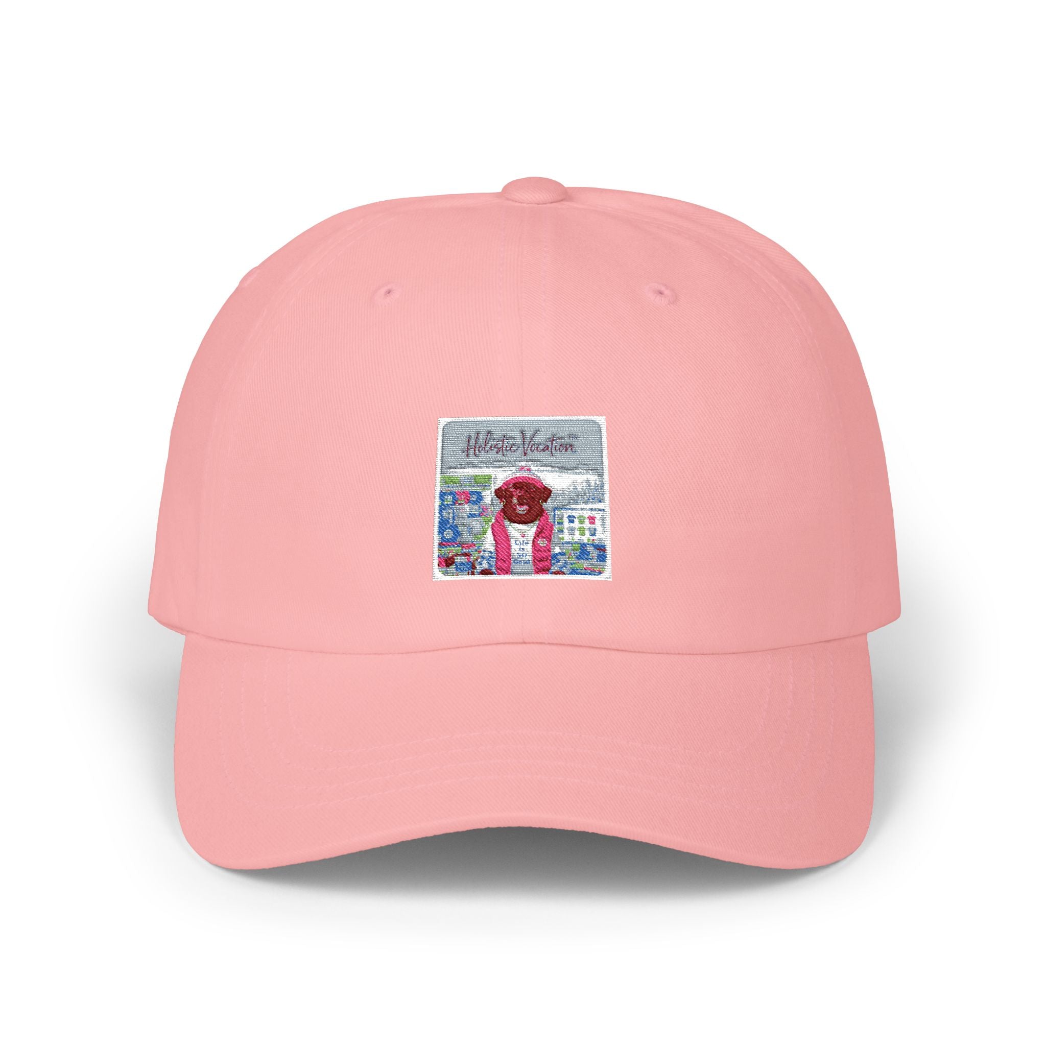 Honor your vocation Dad Cap — Festive Snow Globe Santa Design Holiday Baseball Hat