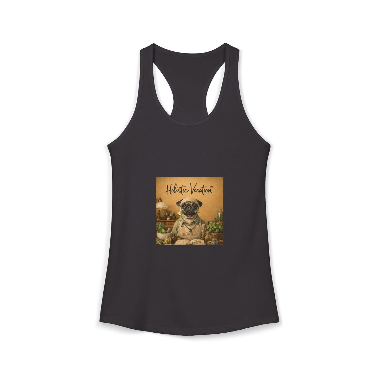Honor your vocation Vintage Relaxed Dog Women's Ideal Racerback Tank