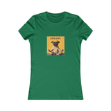 Honor your vocation Women's Tee — Cute Pug Yoga Graphic Shirt