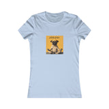 Honor your vocation Women's Tee — Cute Pug Yoga Graphic Shirt