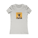 Honor your vocation Women's Tee — Cute Pug Yoga Graphic Shirt
