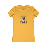 Honor your vocation Women's Tee — Cute Pug Yoga Graphic Shirt