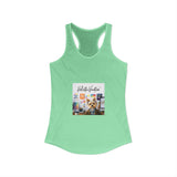 Honor your vocation Beach Dog Graphic Women's Ideal Racerback Tank