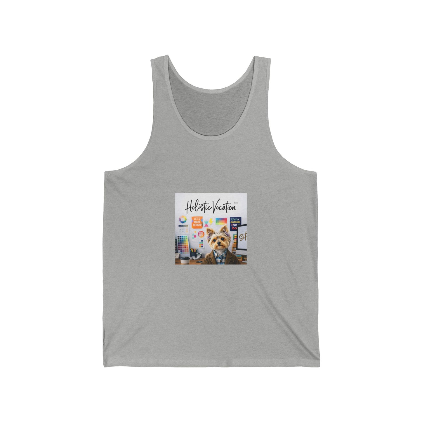 Honor your vocation Vibes Tank Top — "Hello Vocation" Beachy Summer Tank