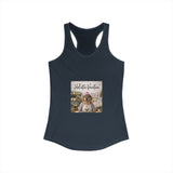 Honor your vocation Cute Puppy Baker Graphic Women's Ideal Racerback Tank