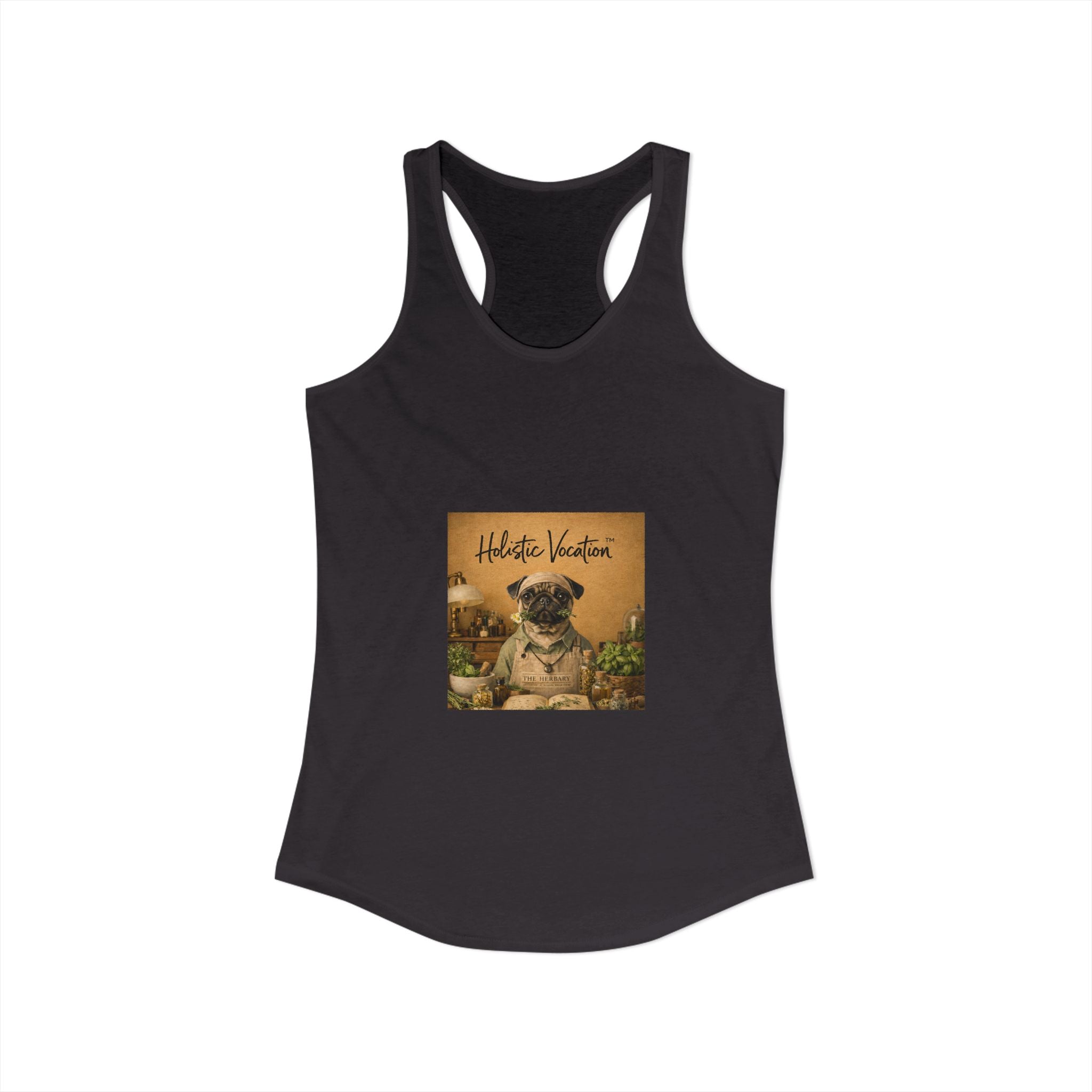 Honor your vocation Vintage Relaxed Dog Women's Ideal Racerback Tank