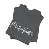 Holistic Vocation Tee — Minimal Script Spiritual Wellness T‑Shirt