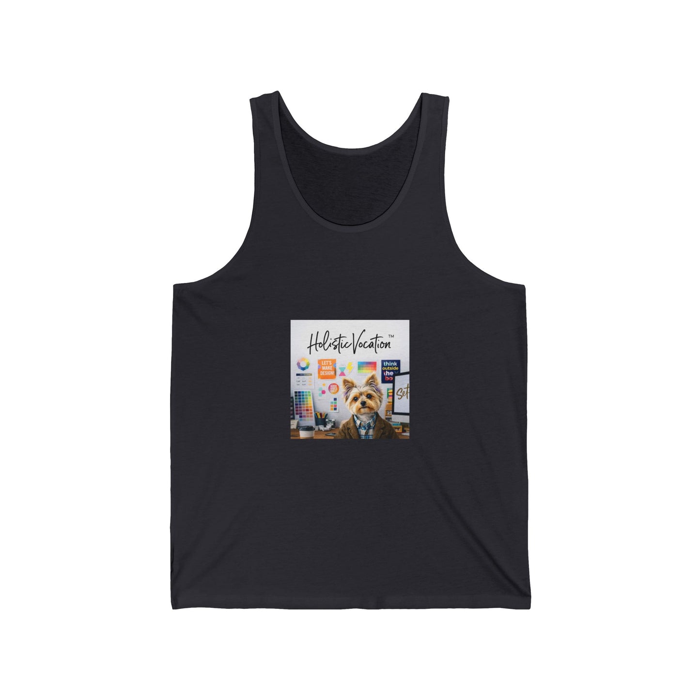Honor your vocation Vibes Tank Top — "Hello Vocation" Beachy Summer Tank