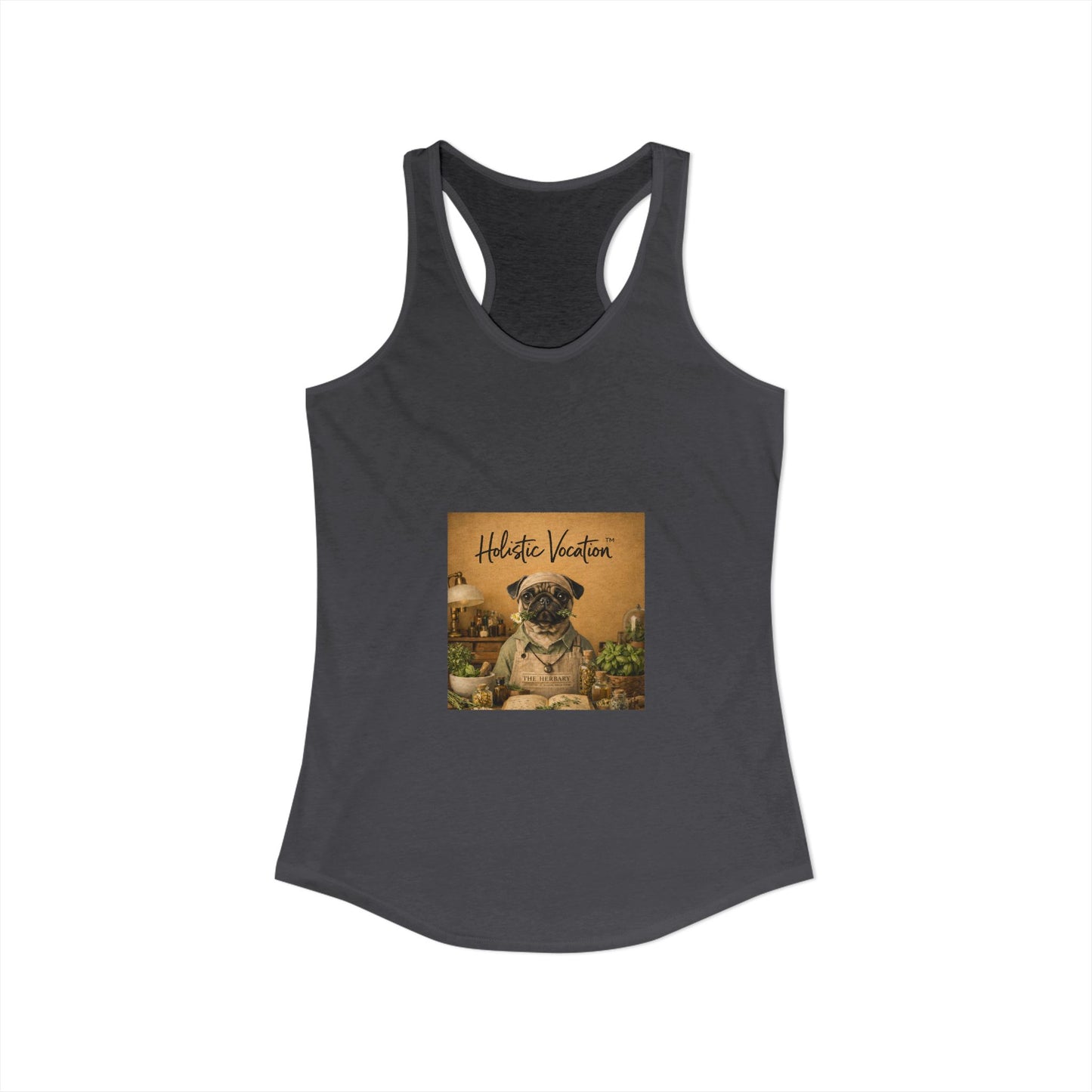 Honor your vocation Vintage Relaxed Dog Women's Ideal Racerback Tank