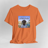 Holistic Vocation T-Shirt — Black Labrador Beach Portrait Tee
