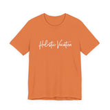 Holistic Vocation Tee — Minimal Script Spiritual Wellness T‑Shirt