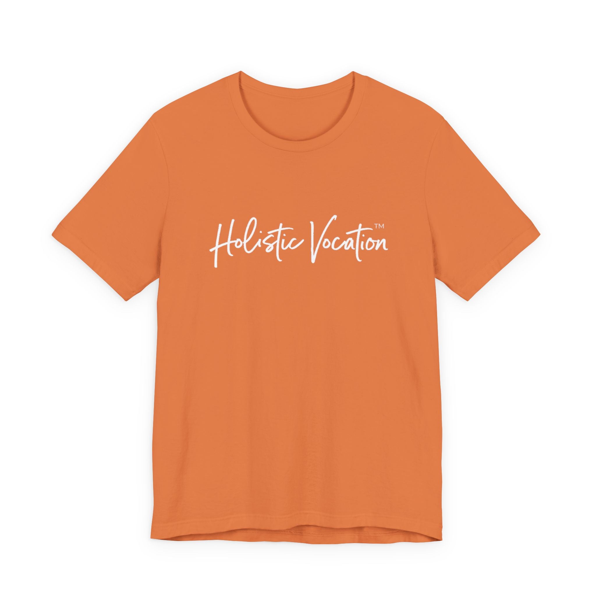 Holistic Vocation Tee — Minimal Script Spiritual Wellness T‑Shirt