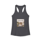 Honor your vocation Cute Puppy Baker Graphic Women's Ideal Racerback Tank