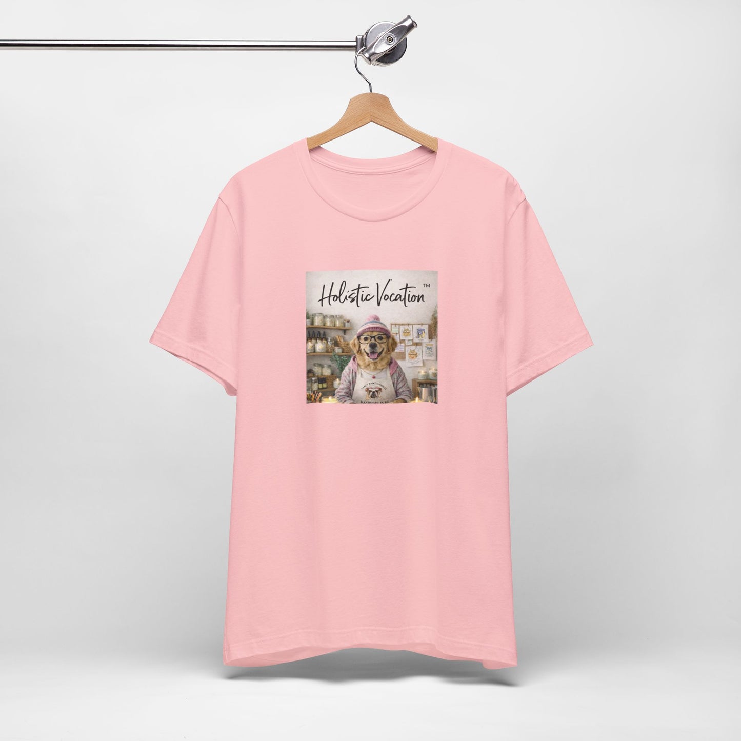 Dog Baker T‑Shirt — "Holistic Vocation" Cute Puppy Baker Graphic Tee