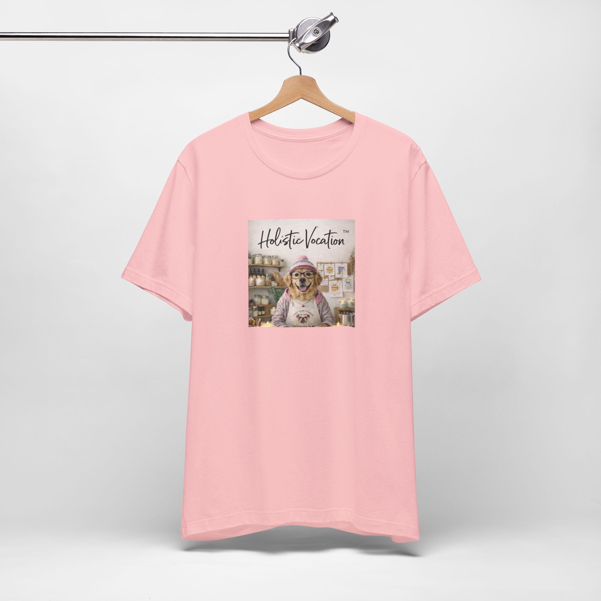 Dog Baker T‑Shirt — "Holistic Vocation" Cute Puppy Baker Graphic Tee