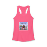 Honor your vocation Retro Dog Graphic Women's Ideal Racerback Tank
