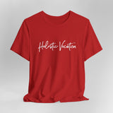 Holistic Vocation Tee — Minimal Script Spiritual Wellness T‑Shirt