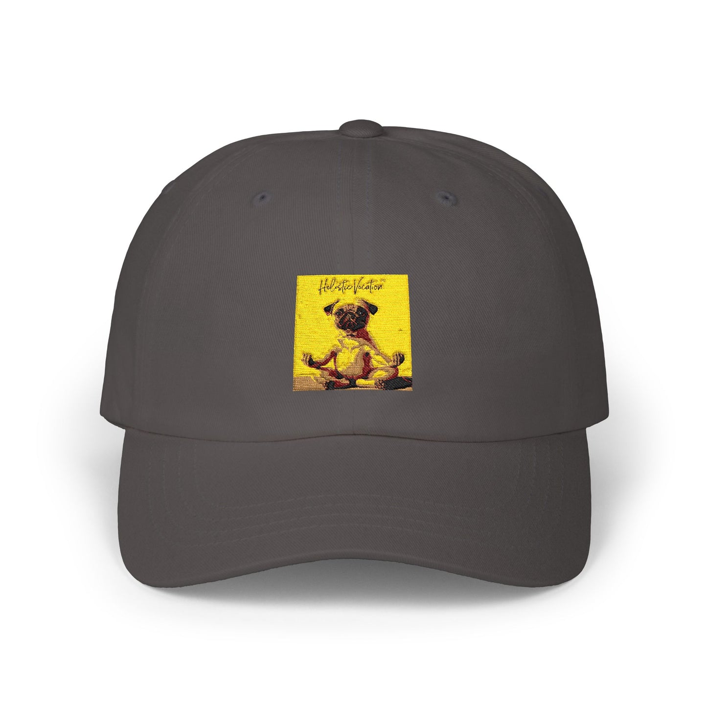 Honor your vocation Dad Cap with Vintage Teddy Bear Patch — Cute Retro Dad Hat
