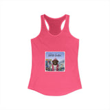Honor your vocation Retro Dog Graphic Women's Ideal Racerback Tank
