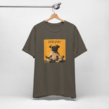Honor your vocation Pug Meditation Tee - "Holistic Vocation" Graphic T-Shirt
