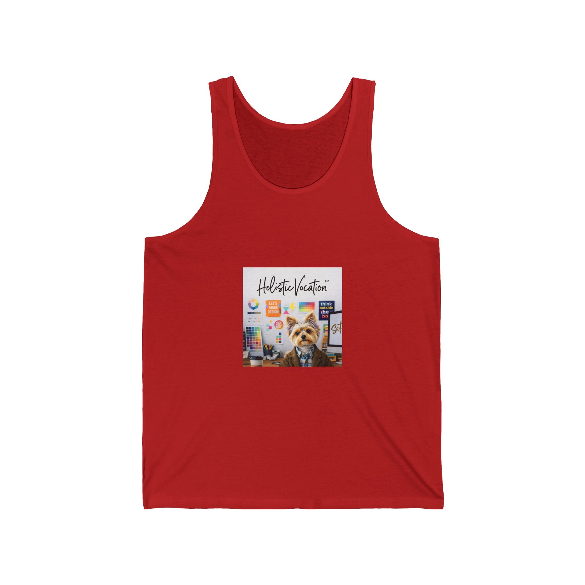 Honor your vocation Vibes Tank Top — "Hello Vocation" Beachy Summer Tank