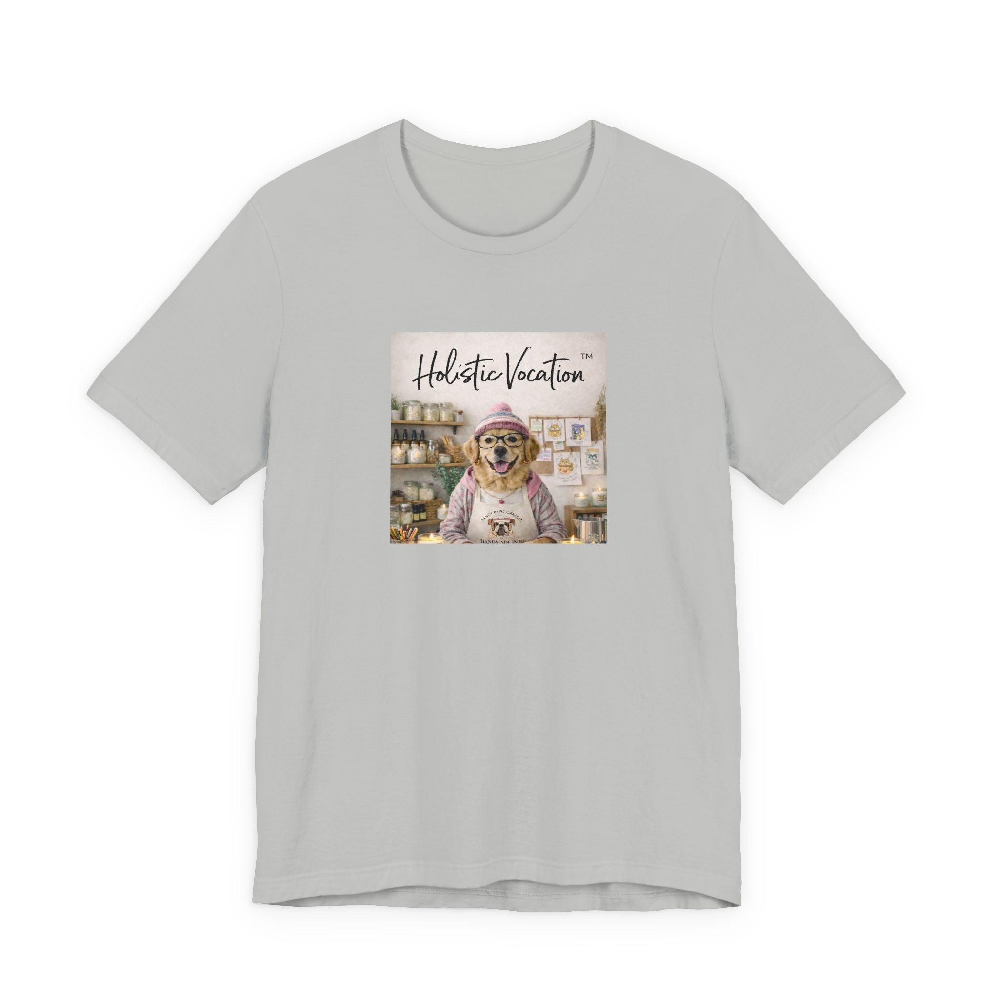 Dog Baker T‑Shirt — "Holistic Vocation" Cute Puppy Baker Graphic Tee
