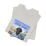 Holistic Vocation T-Shirt — Black Labrador Beach Portrait Tee