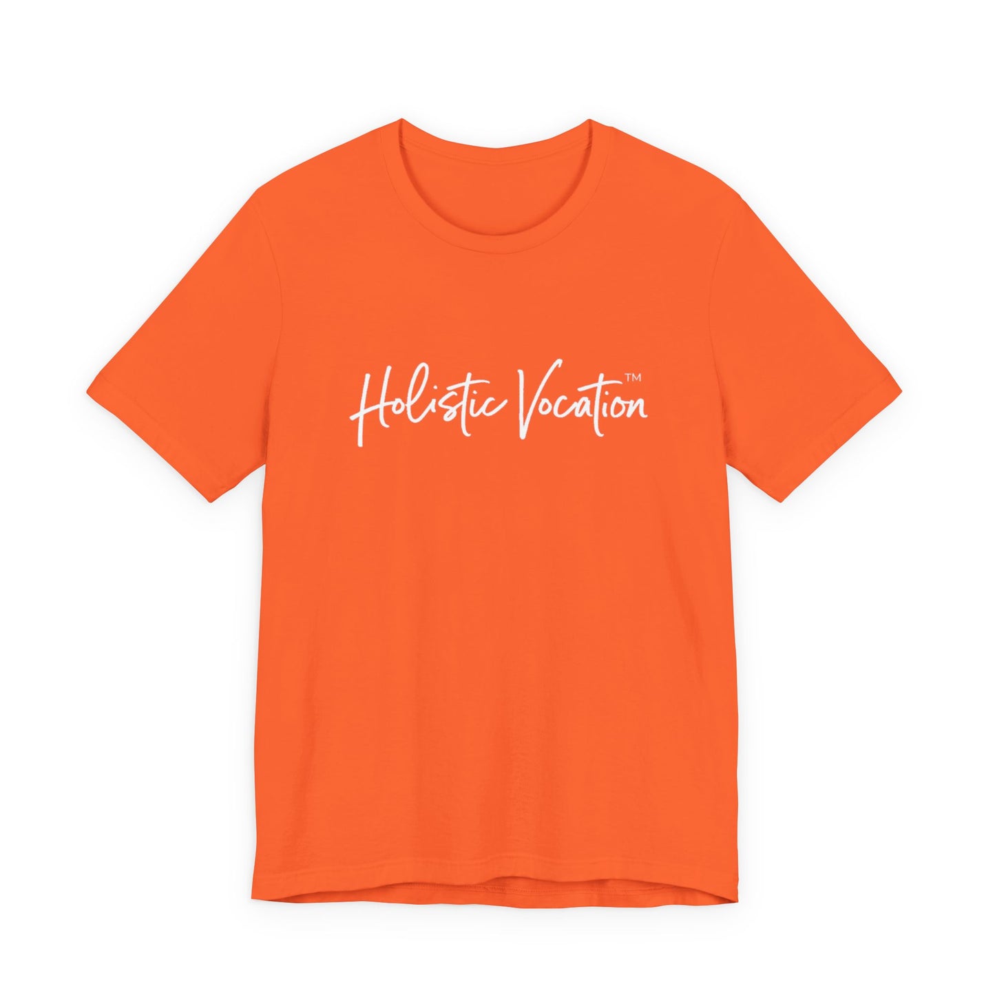 Holistic Vocation Tee — Minimal Script Spiritual Wellness T‑Shirt