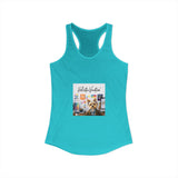 Honor your vocation Beach Dog Graphic Women's Ideal Racerback Tank