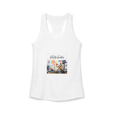 Honor your vocation Beach Dog Graphic Women's Ideal Racerback Tank