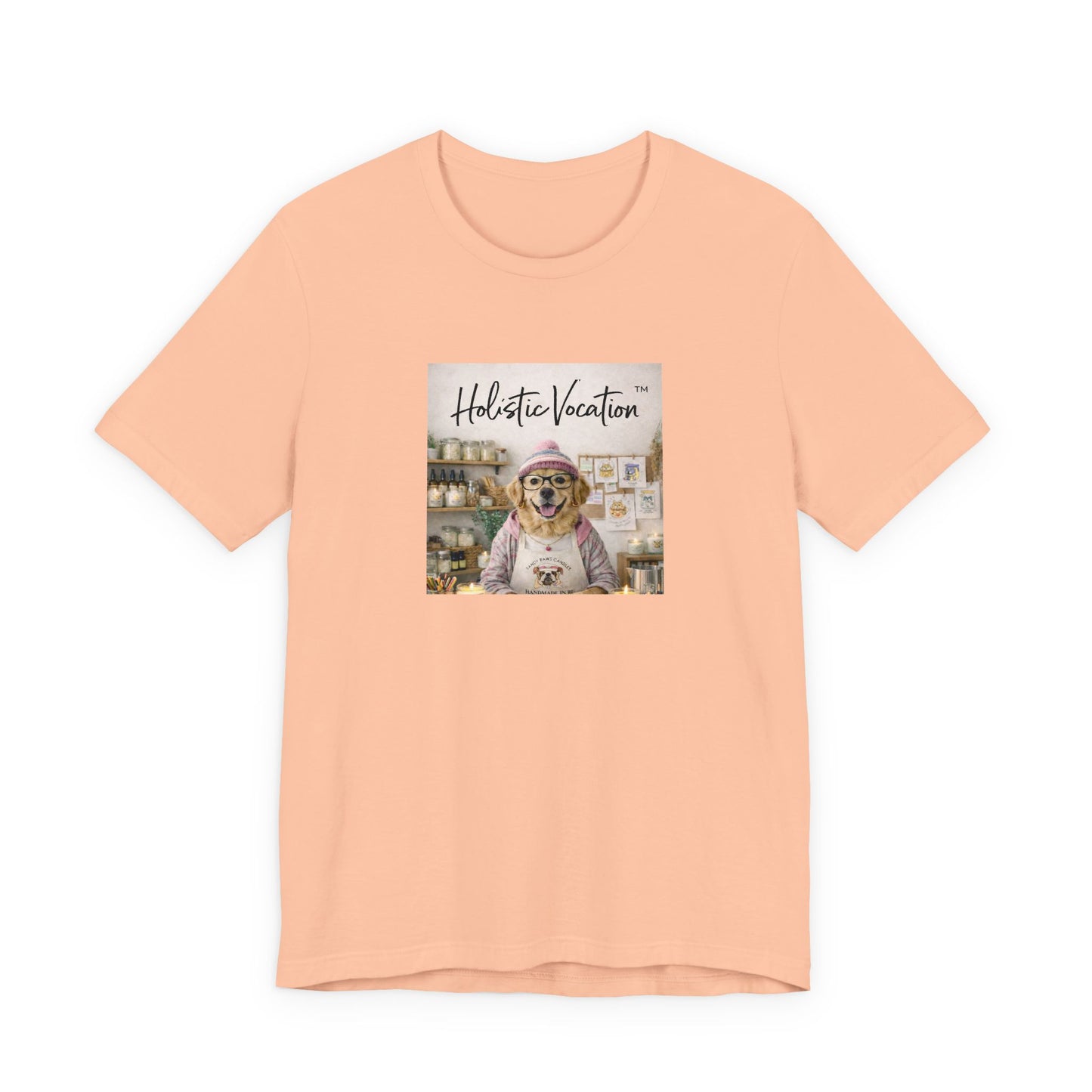 Dog Baker T‑Shirt — "Holistic Vocation" Cute Puppy Baker Graphic Tee