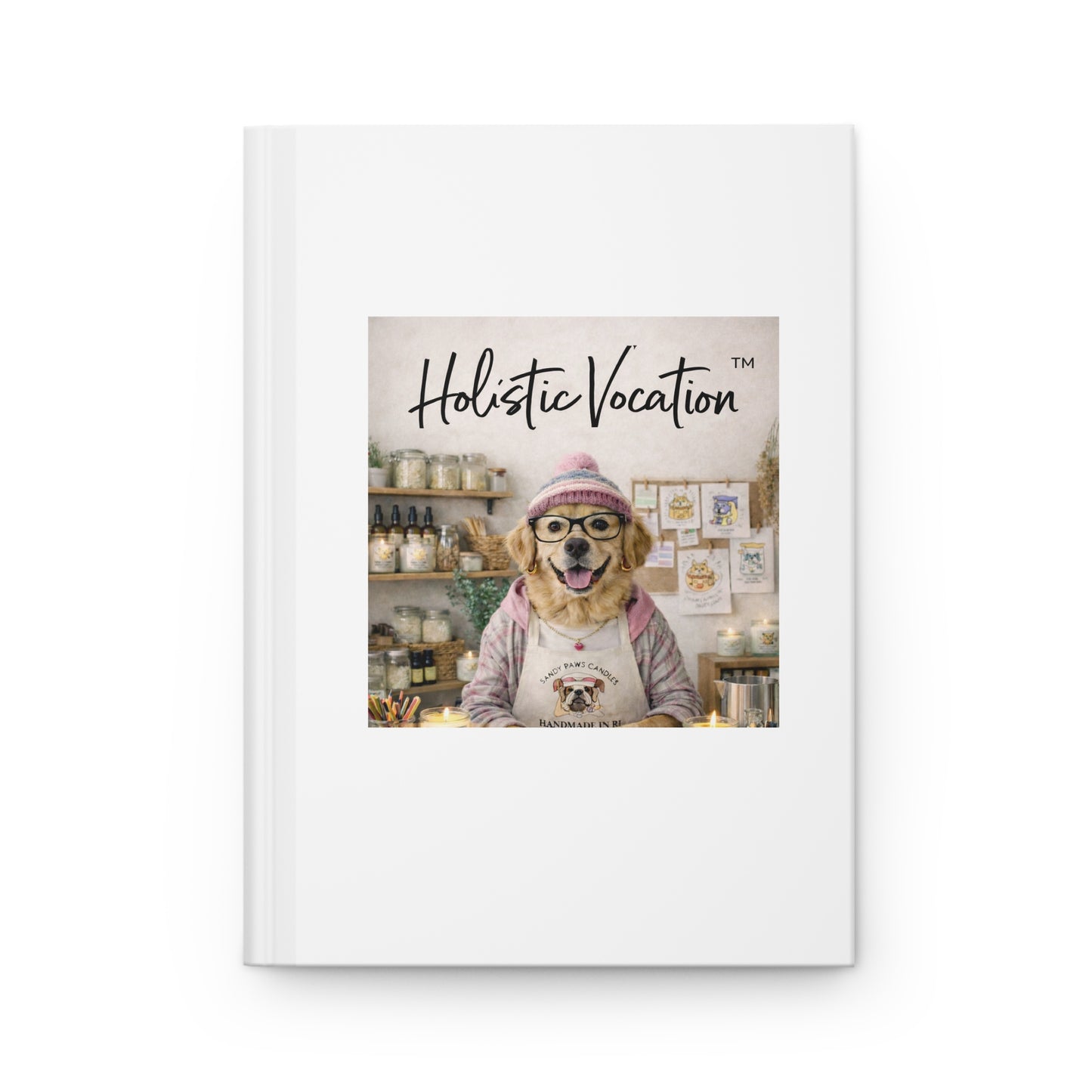Honor your vocation Hardcover Journal — Cute Sloth Self-Care Travel Notebook