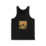 Honor your vocation Valentine Pug Tank Top — "Hello Valentine" Cute Dog Graphic Tank